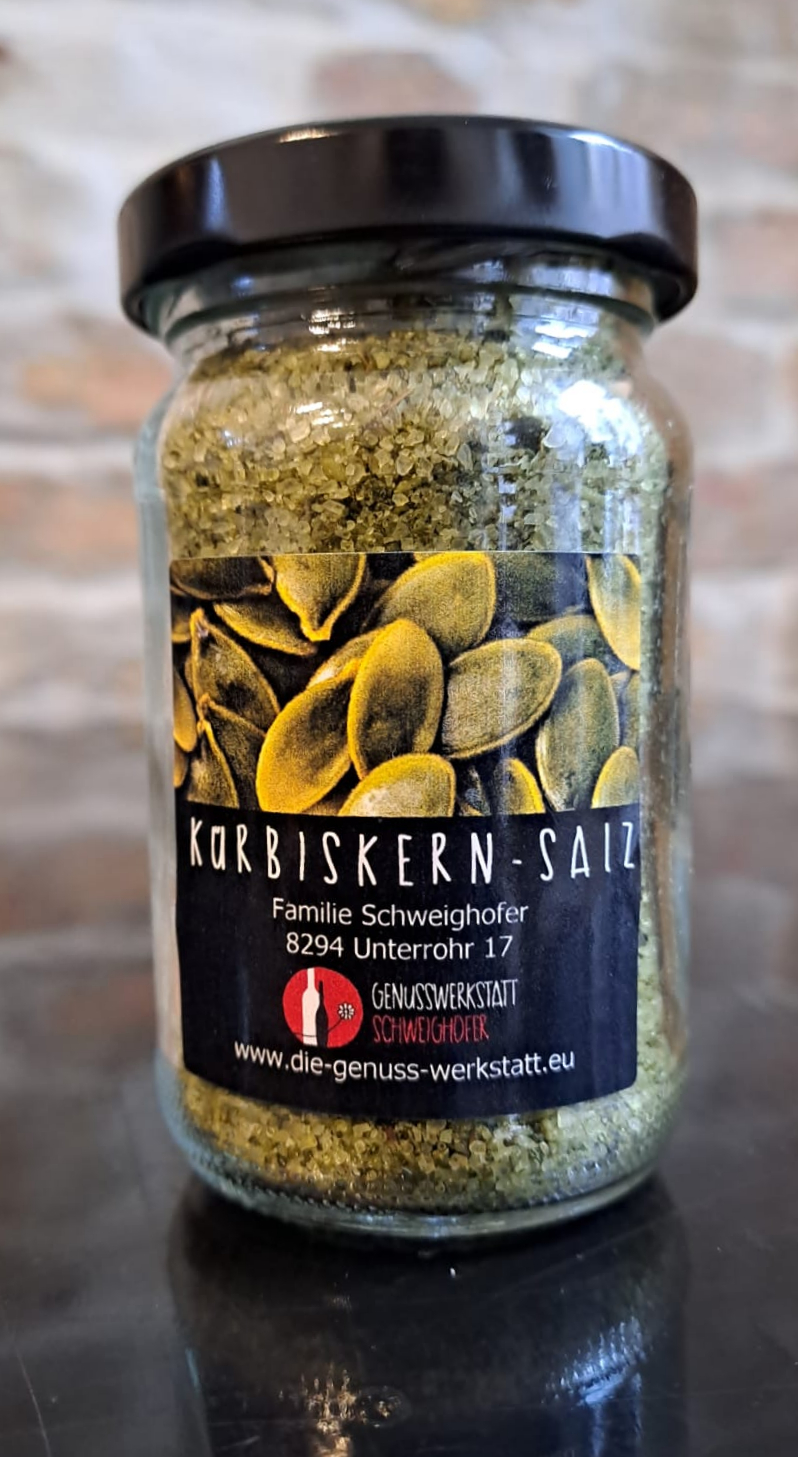 Kürbiskern Salz