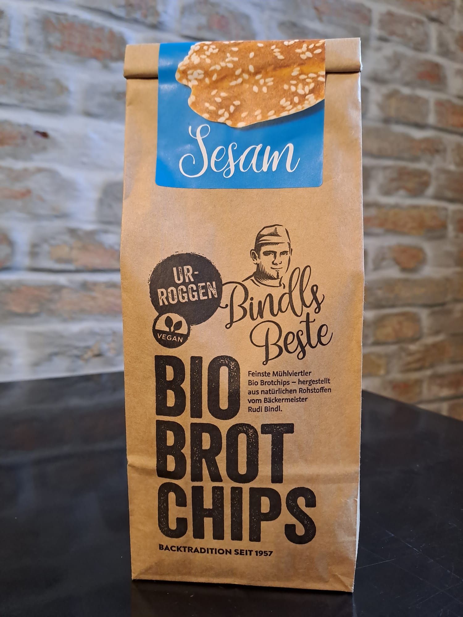 Bio Brot Chips Sesam 